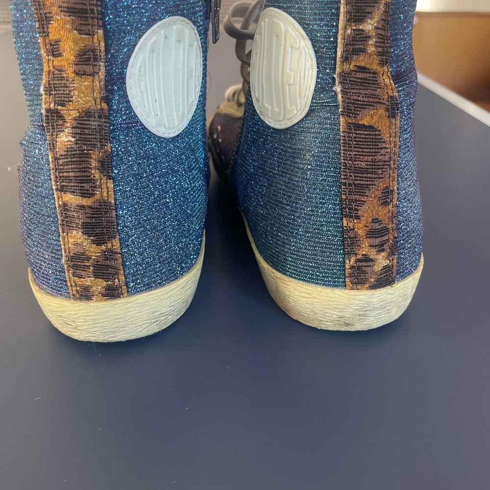 Golden Goose High Top Printed Sneakers - Picture 4 of 7
